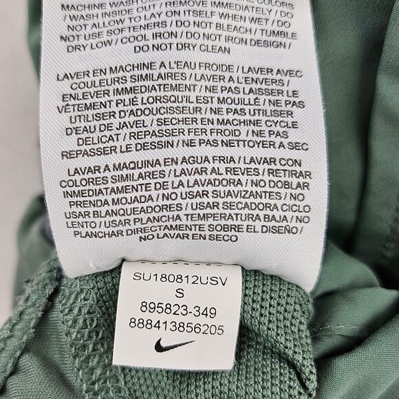 NIKE RUNNING GREEN DRI-FIT SHORTS – WOMEN’S SIZE SMALL – LIGHTWEIGHT ACTIVEWEAR - Picture 6 of 13